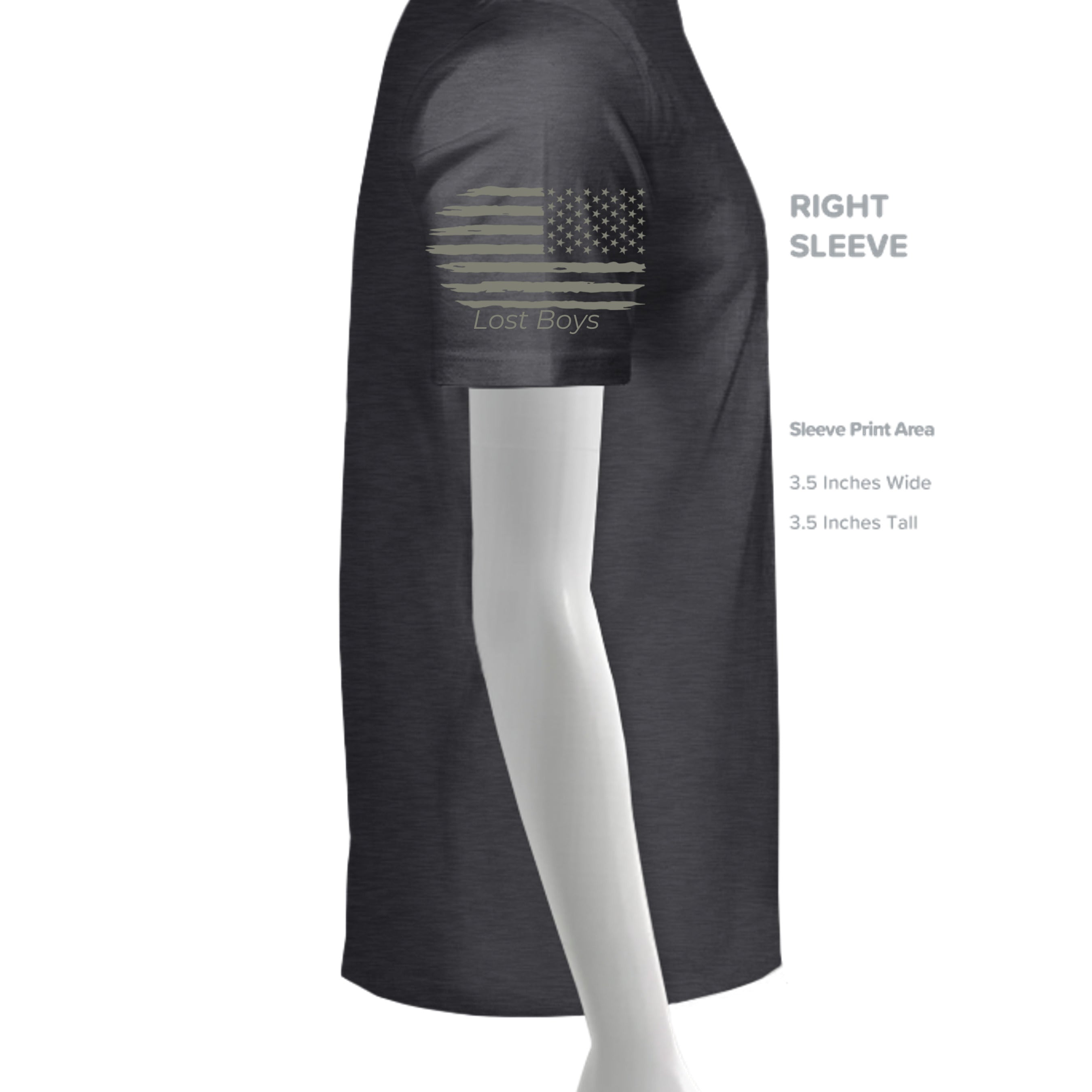 Heather Charcoal - 6410 - SLEEVE_RIGHT