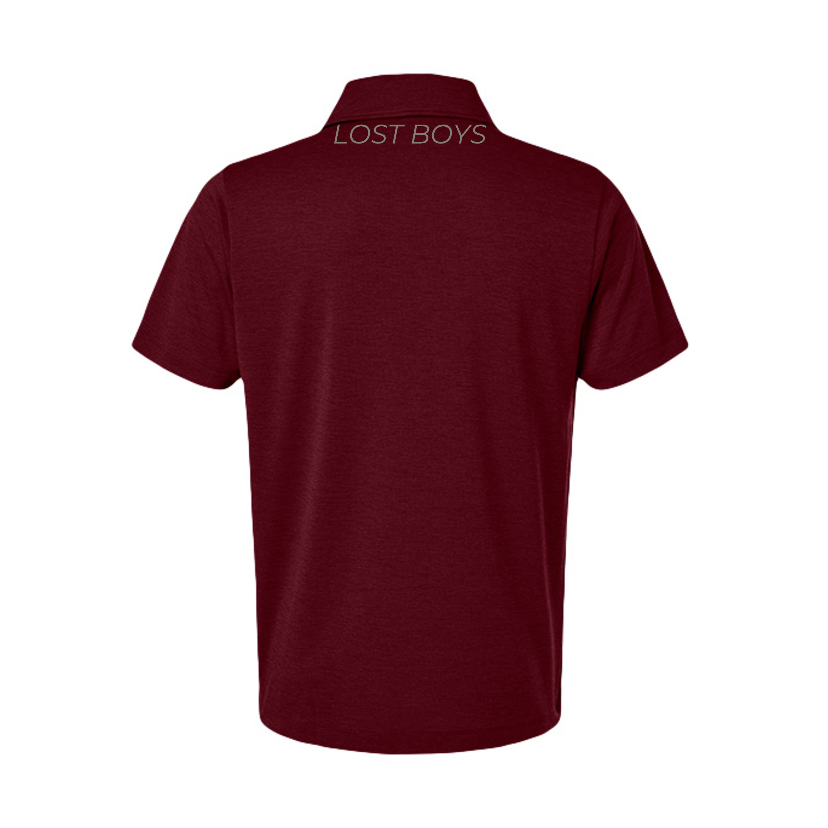 Maroon Melange - 4HM00 - BACK
