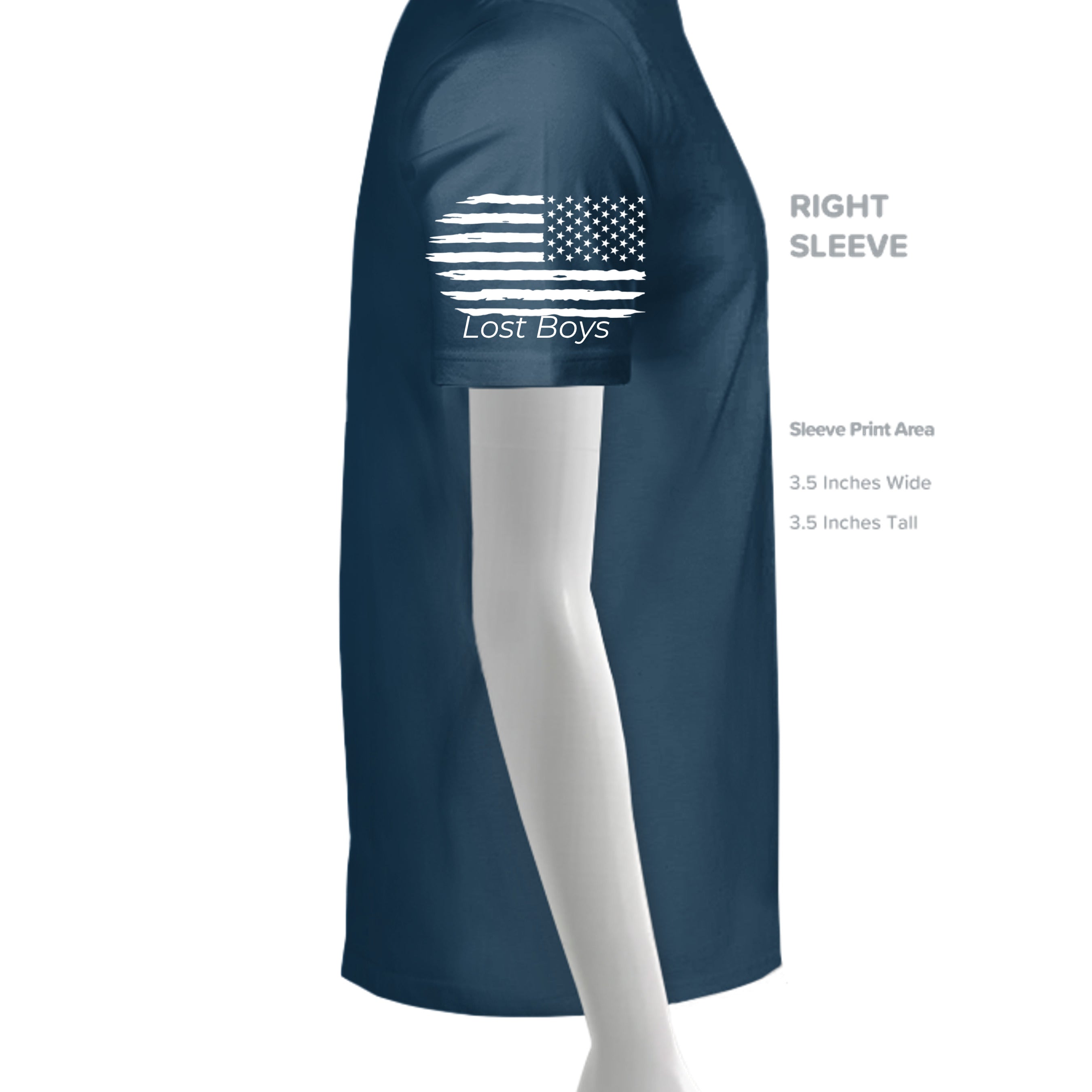 Midnight Navy - 6410 - SLEEVE_RIGHT