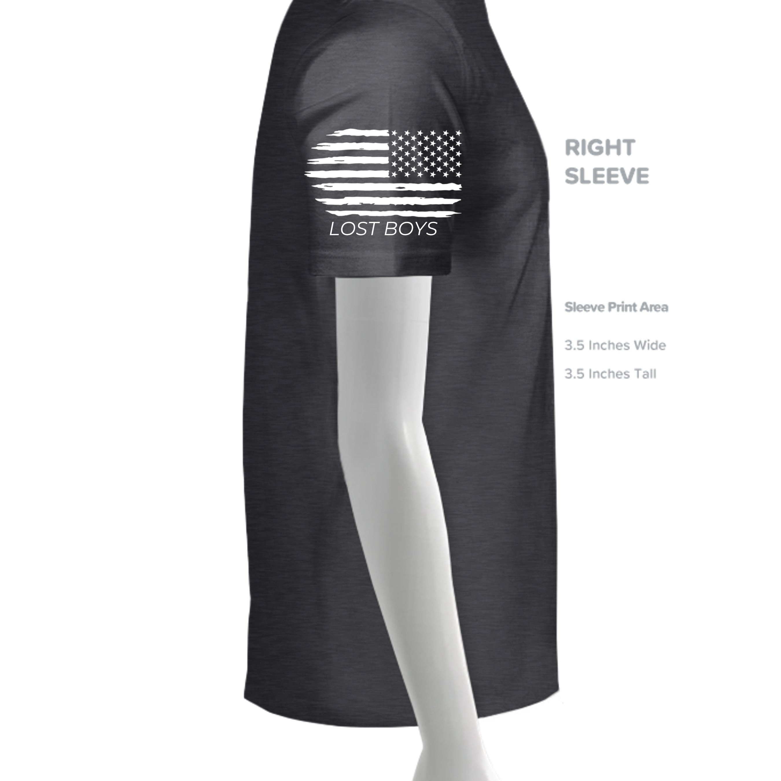 Heather Charcoal - 6410 - SLEEVE_RIGHT