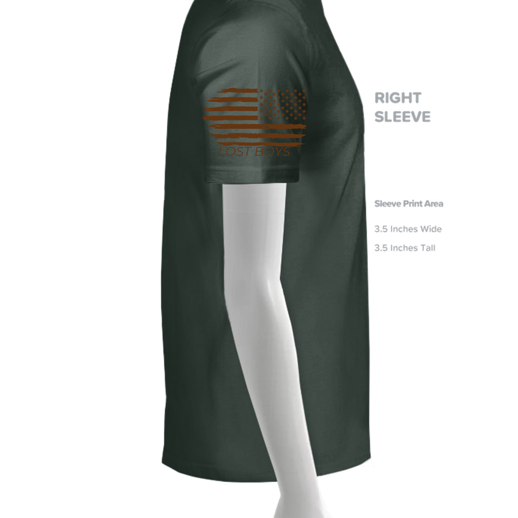 Heather Forest Green - 6410 - SLEEVE_RIGHT