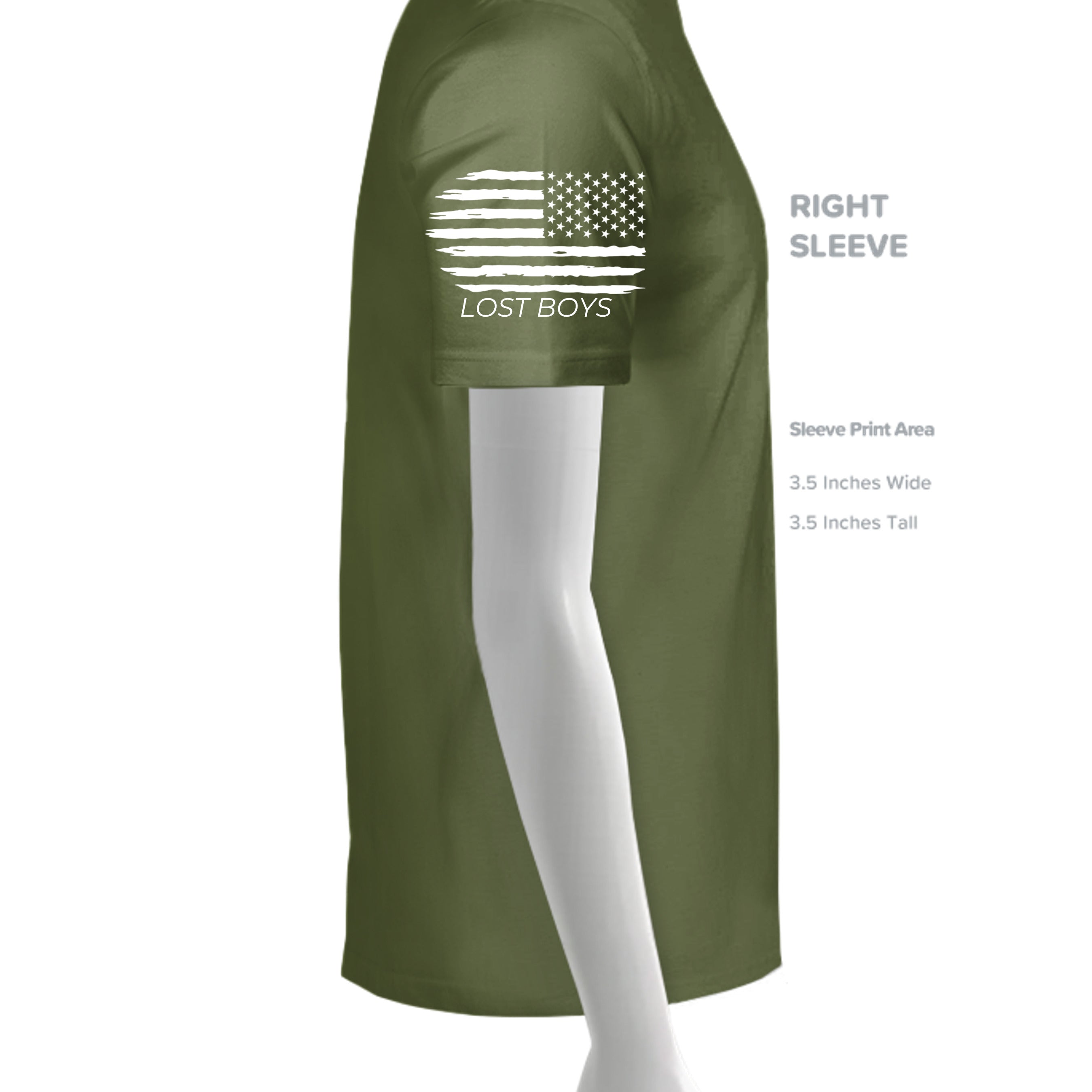 Military Green - 6410 - SLEEVE_RIGHT