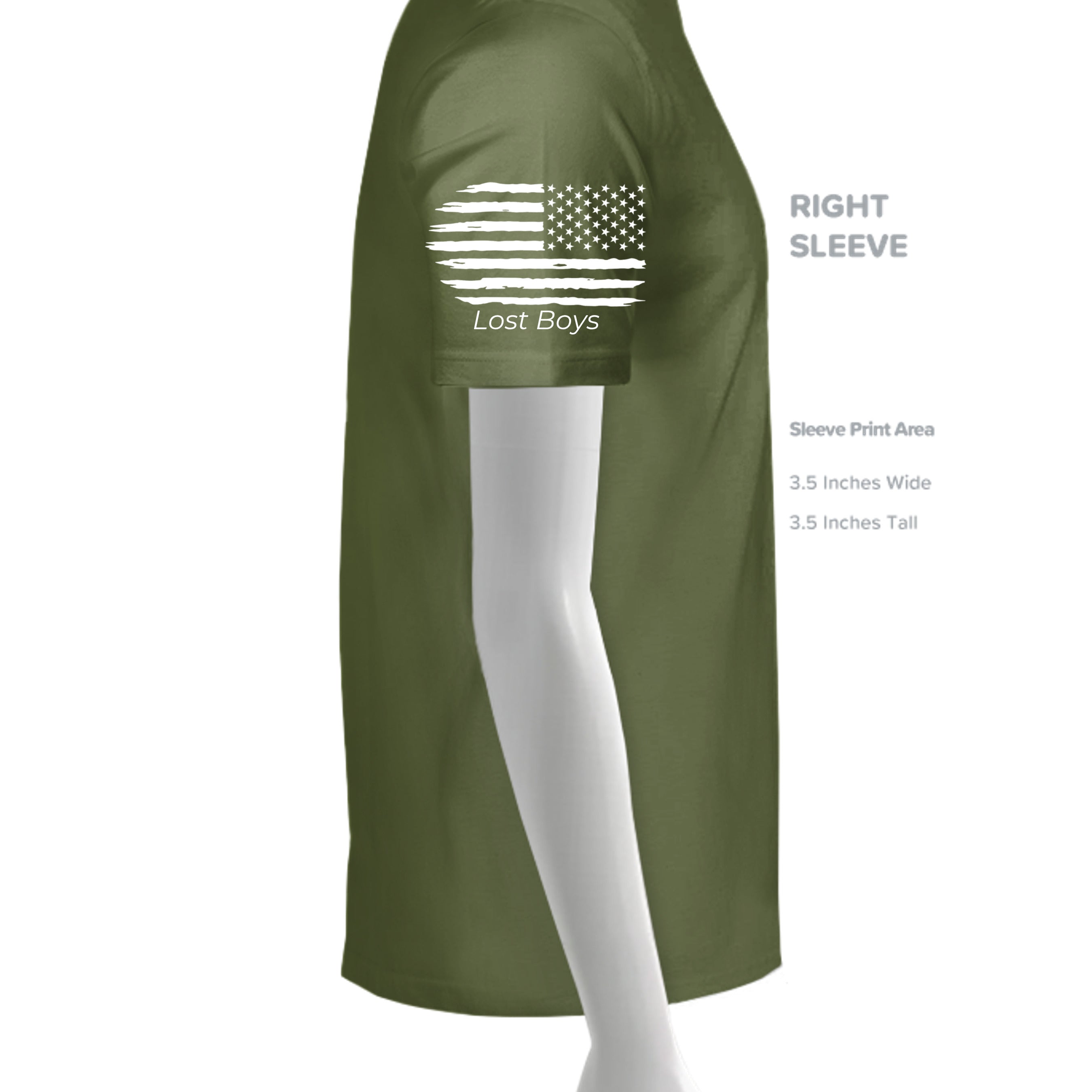Military Green - 6410 - SLEEVE_RIGHT