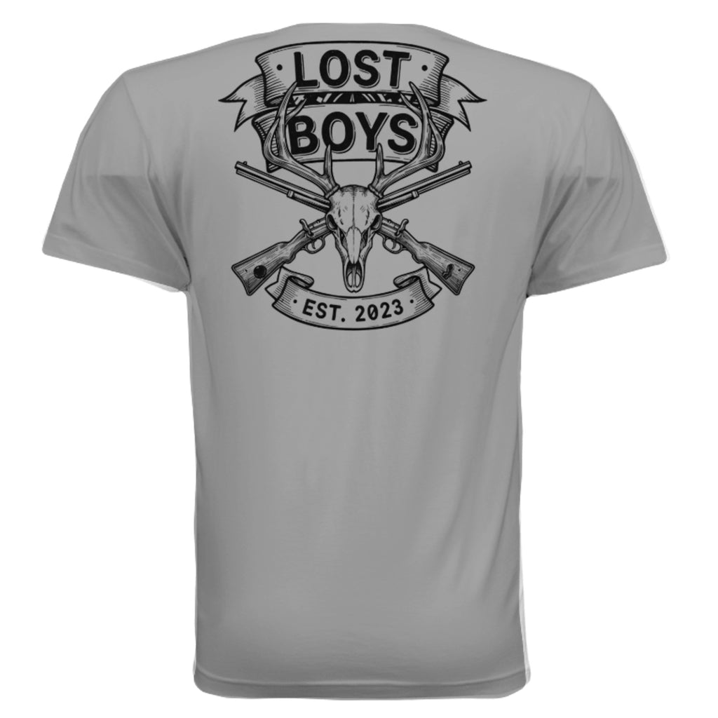 Dark Heather Grey - 6410 - BACK