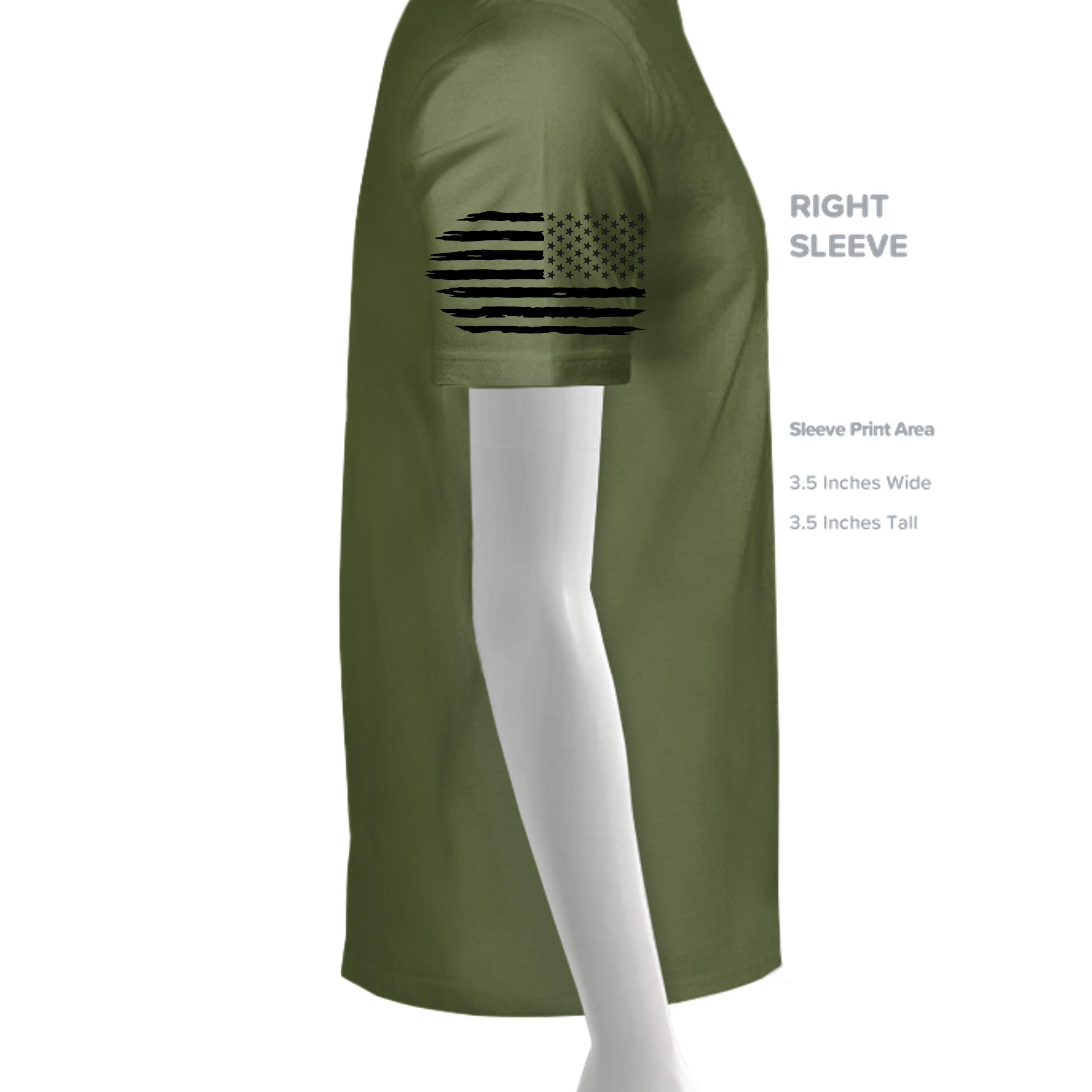 Military Green - 6410 - SLEEVE_RIGHT