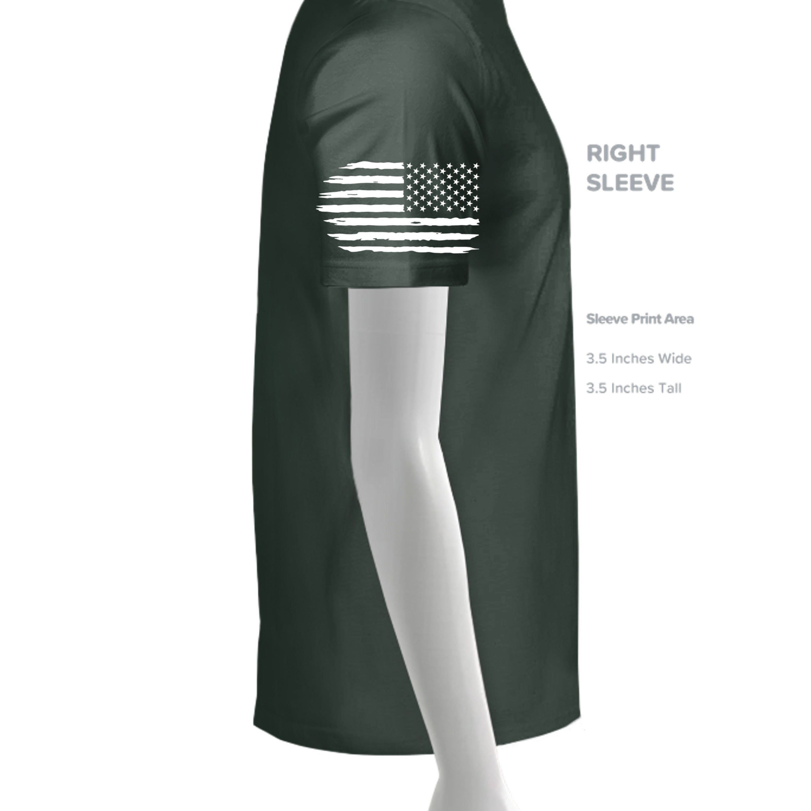 Heather Forest Green - 6410 - SLEEVE_RIGHT